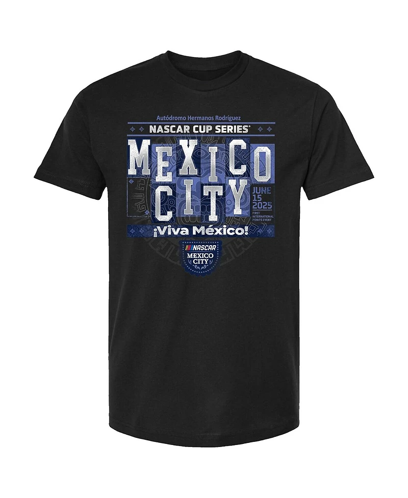 Nascar Men's Black Mexico City Race Event T-Shirt