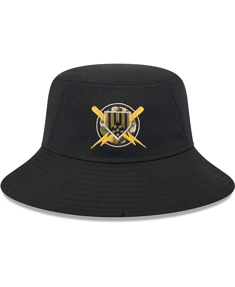 New Era Men's Black St. Louis Cardinals 2024 Armed Forces Day Bucket Hat