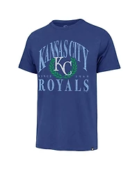 '47 Brand Men's Royal Kansas City Royals Pitchout Franklin T-Shirt