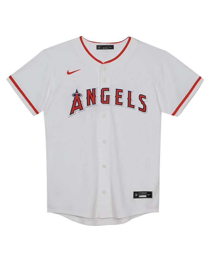 Nike Preschool Mike Trout White Los Angeles Angels Home Replica Player Jersey