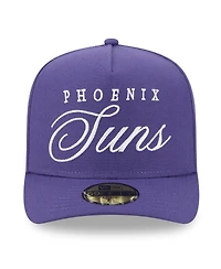 New Era Men's Purple Phoenix Suns 2025 Nba Draft A-Frame 59FIFTY Fitted Hat