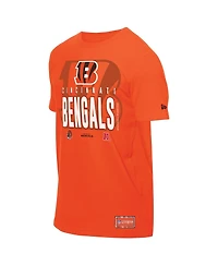 New Era Men's Orange Cincinnati Bengals 2025 Nfl Training Camp T-Shirt