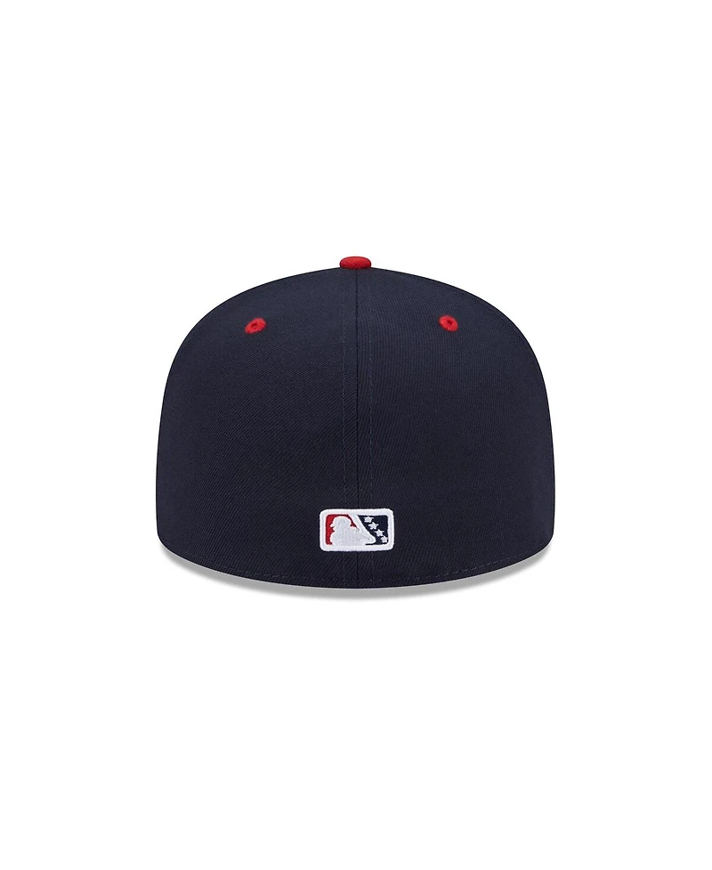 New Era Men's Navy Toledo Mud Hens Theme Nights 59FIFTY Fitted Hat