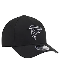 New Era Men's Black Atlanta Falcons Team Collection 9FORTY M-Crown A-Frame Adjustable Hat