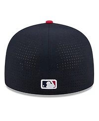 New Era Men's Navy/Red Atlanta Braves 2025 Mlb All-Star Game Side Patch 59FIFTY Fitted Hat