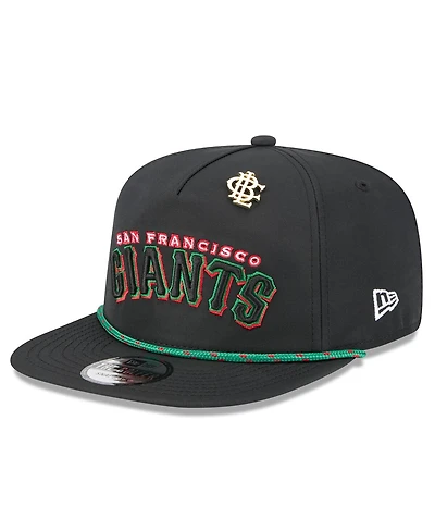 New Era Men's Black San Francisco Giants 2025 Big League Chew Golfer Snapback Hat