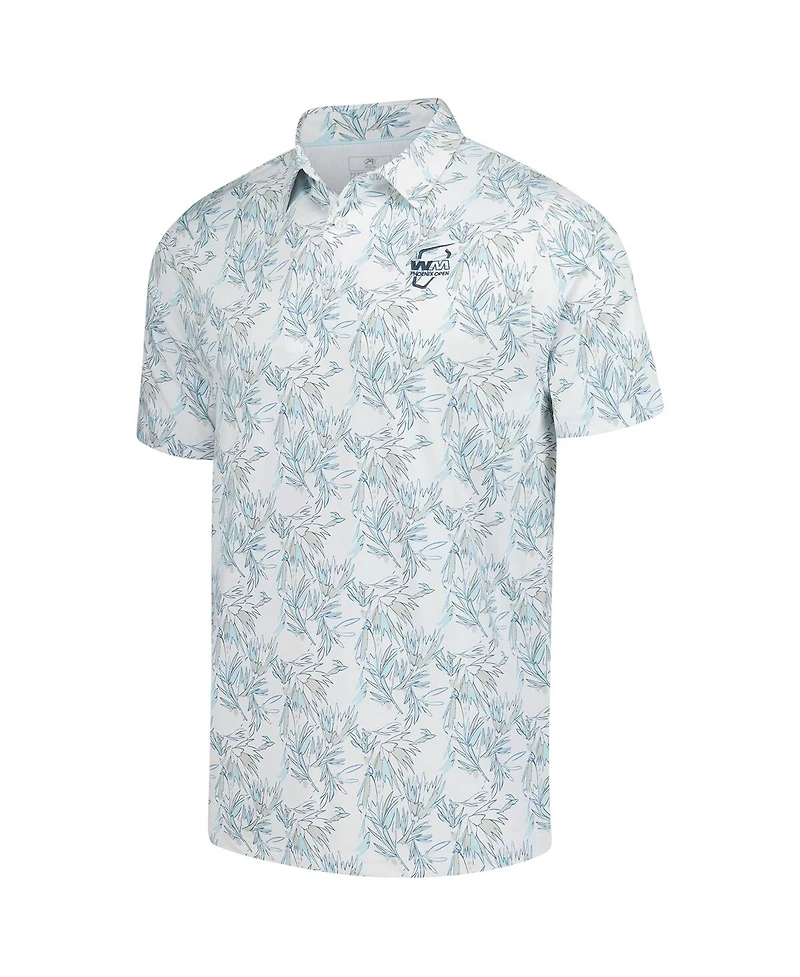 Ahead Men's White Wm Phoenix Open Hobbs Polo Shirt