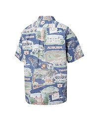 Reyn Spooner Men's Navy Auburn Tigers Scenic Button-Down Shirt