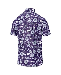 Reyn Spooner Men's Purple Kansas State Wildcats Performance Polo Shirt