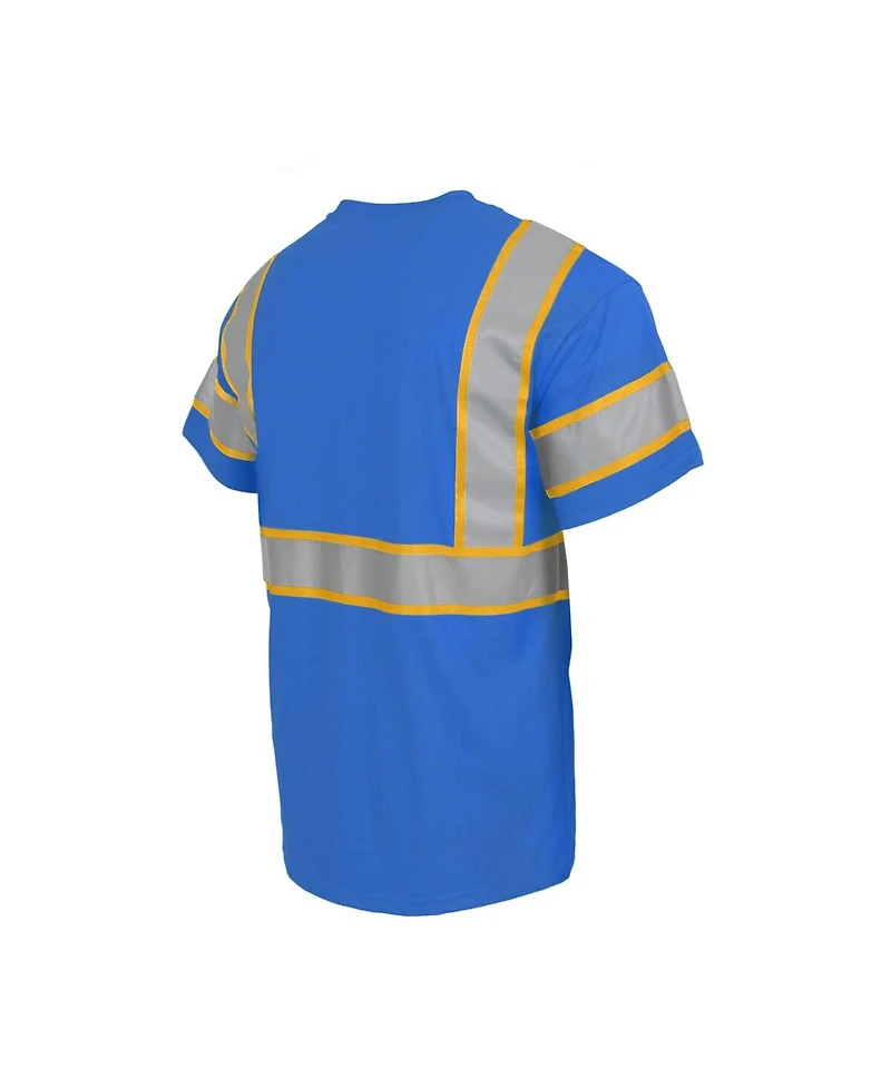 Buffalo Outdoors Men's Powder Blue Los Angeles Chargers Safety Heavyweight T-Shirt