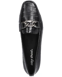 Easy Street Women's Femi Square-Toe Slip-On Flats