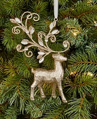 Holiday Lane Jeweled Classics Deer Embellished Ornament, Macy's Exclusive