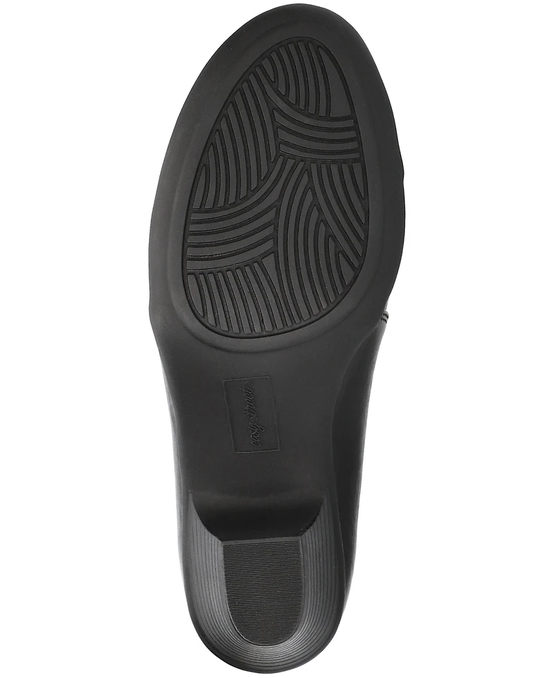 Easy Street Women's Fondly Block-Heel Slip-On Shooties