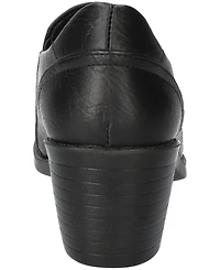 Easy Street Lavelle Women's Comfort Block-Heel Slip-On Shooties