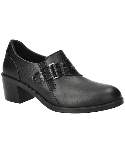 Easy Street Lavelle Women's Comfort Block-Heel Slip-On Shooties