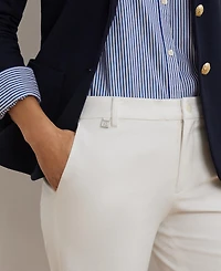Lauren Ralph Twill Stretch Bermuda Shorts
