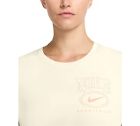 Nike Sportswear Women's Cotton Short-Sleeve Graphic T-Shirt
