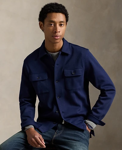 Polo Ralph Lauren Men's Double-Knit Camp Shirt