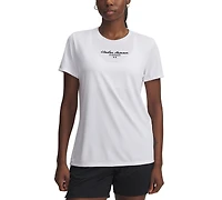 Under Armour Women's Ua Tech Script Graphic Short-Sleeve Tee