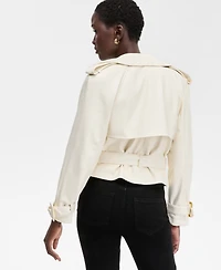 I.n.c. International Concepts Women's Faux-Leather Biker Jacket, Macy's Exclusive