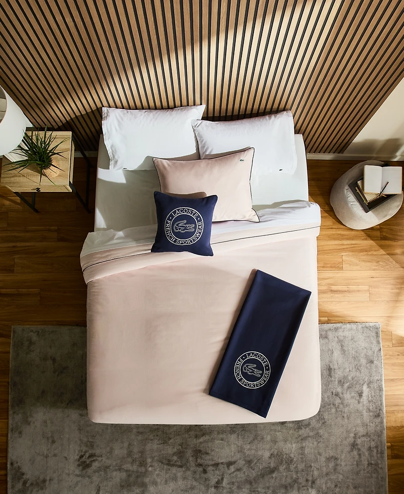 Lacoste Tiebreak Cotton 2-Pc. Duvet Cover Set, Twin