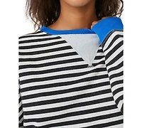 Free People Women's Classic Striped Crewneck Top
