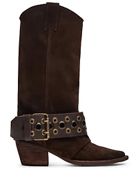Steve Madden Women's Ashwood Western Moto Boots