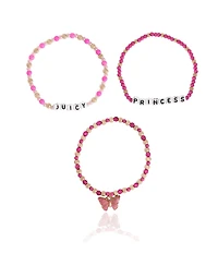 Juicy Couture Kids Juicy Pink Butterfly Beaded Jewelry