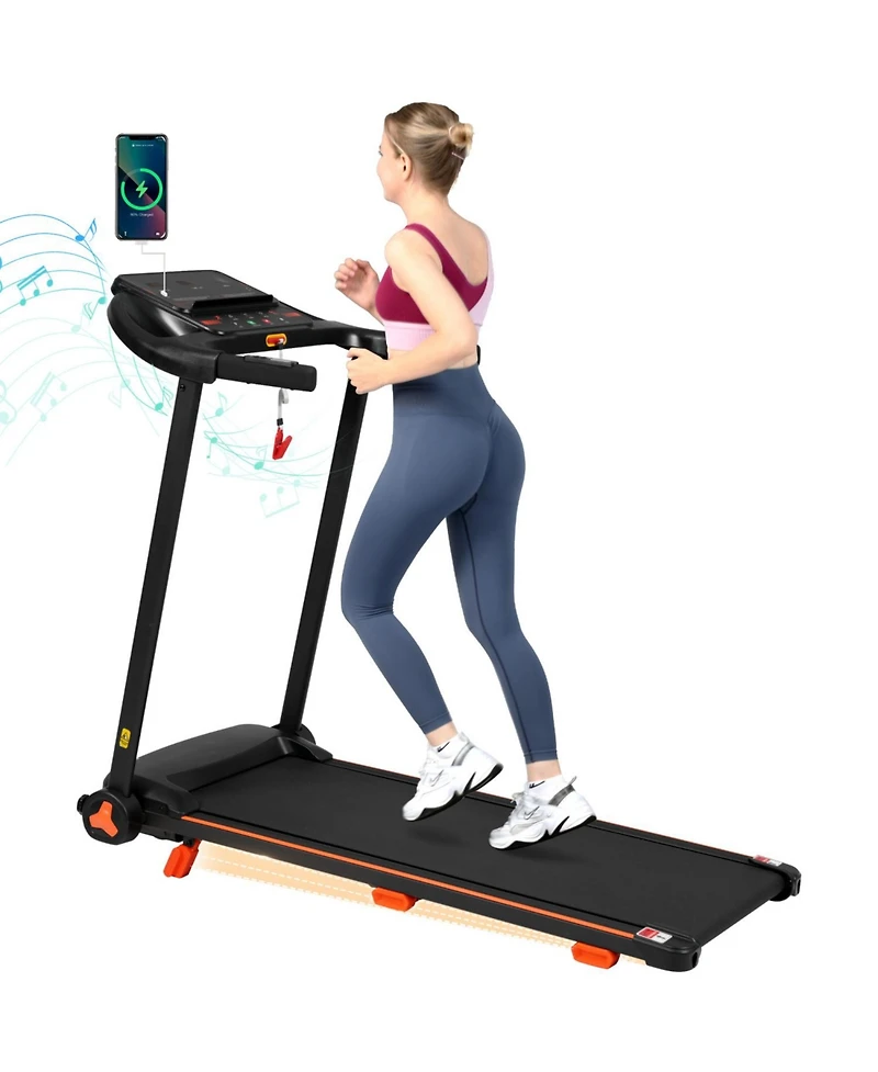 Streamdale Furniture 2.5HP Folding Treadmill with Incline Bluetooth & Usb
