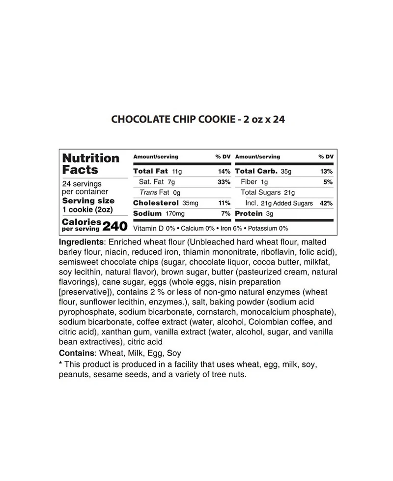 The Cravory Chocolate Chip Cookies Gift Box