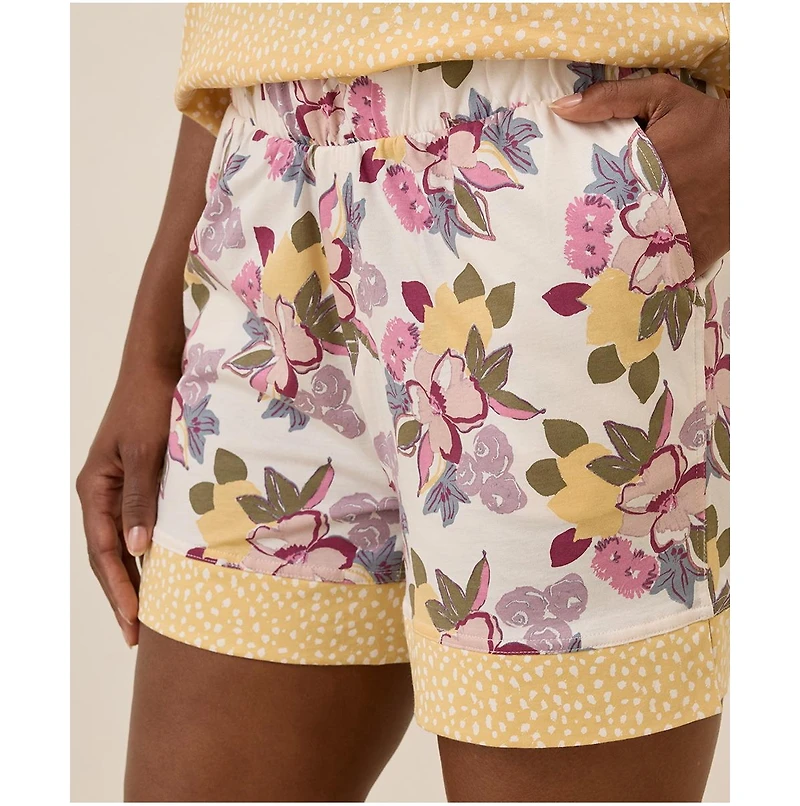 Pact Women's Organic Cotton Staycation Sleep Short