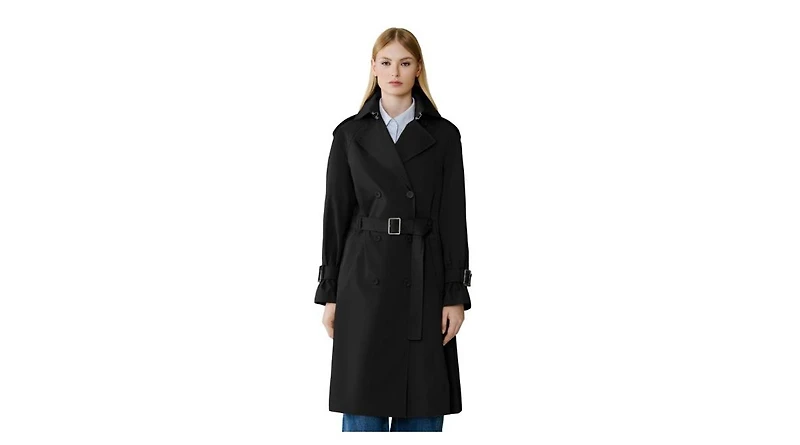 Soia & Kyo Women's Becky-l Long Trench Coat