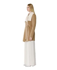Soia & Kyo Women's Bridgette-u Double Face Wool Wrap Coat