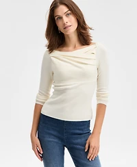 I.n.c. International Concepts Women's Cowlneck Sweater, Macy's Exclusive