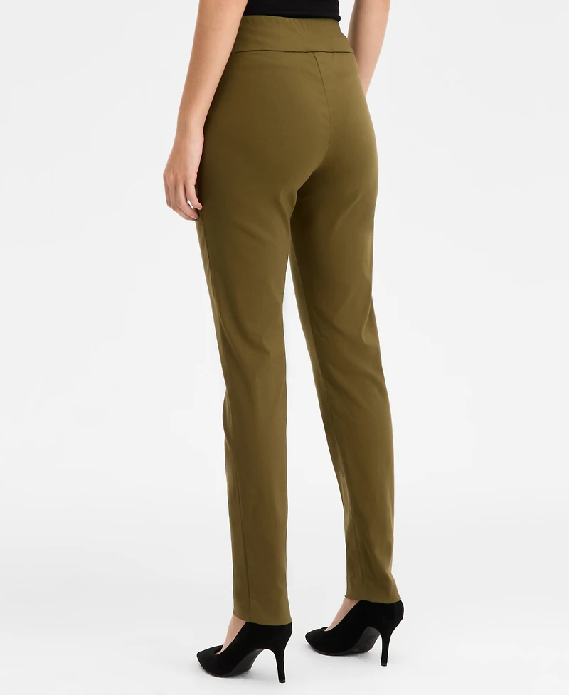 I.n.c. International Concepts Women's Mid-Rise Skinny Pants, Regular & Short Lengths, Created for Macy's