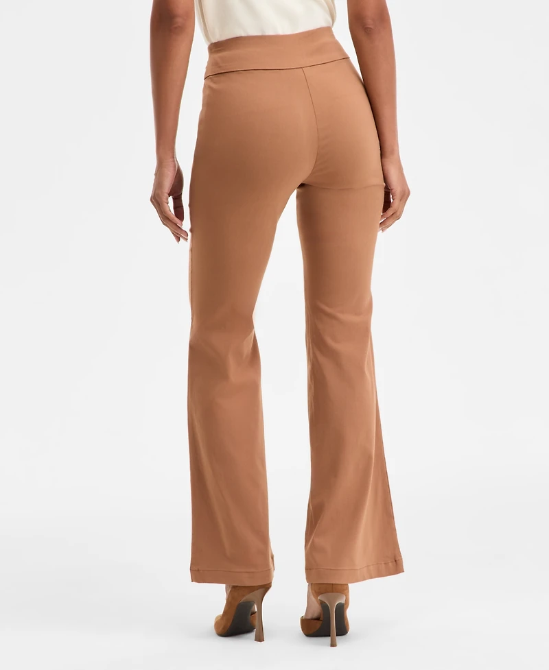 I.n.c. International Concepts Women's Flared-Leg Pull-On Pants, Exclusively at Macy's