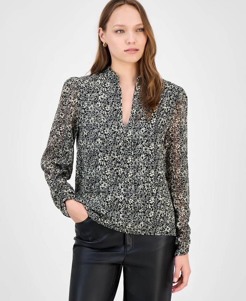 Boss Orange Women's Floral-Print Blouse