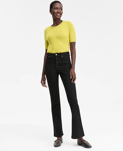 I.n.c. International Concepts Women's High-Rise Bootcut Jeans, Macy's Exclusive