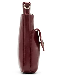 Madden Girl Inezc Crinkle Magnetic Phone Pouch Crossbody