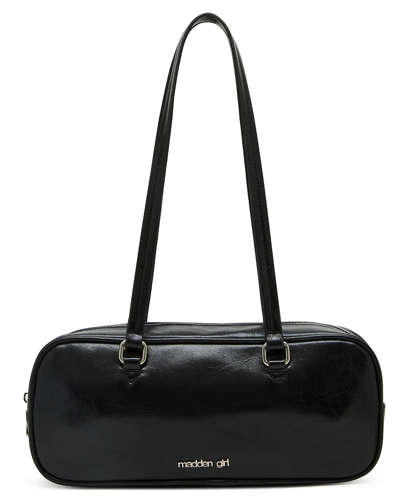 Madden Girl Andarna Crinkle Zipper Shoulder Bag