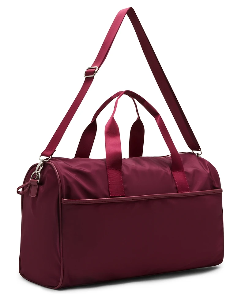 Madden Girl Zipper Duo Duffle Bag