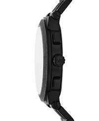 Michael Kors Men's Billie Chronograph Black Ip Stainless Steel Watch, 44mm