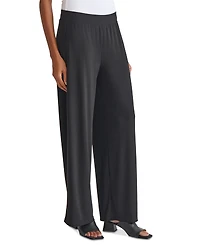 Kasper Women's Mid-Rise Wide-Leg Pull-On Pants