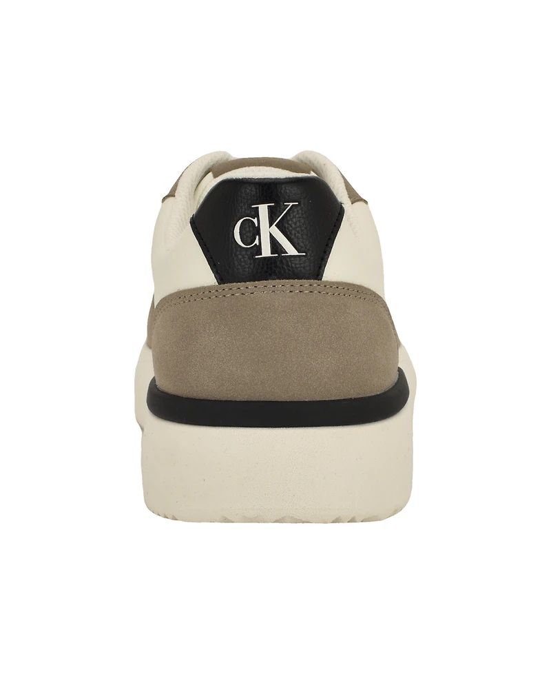 Calvin Klein Men's Balen Lace-Up Casual Sneakers