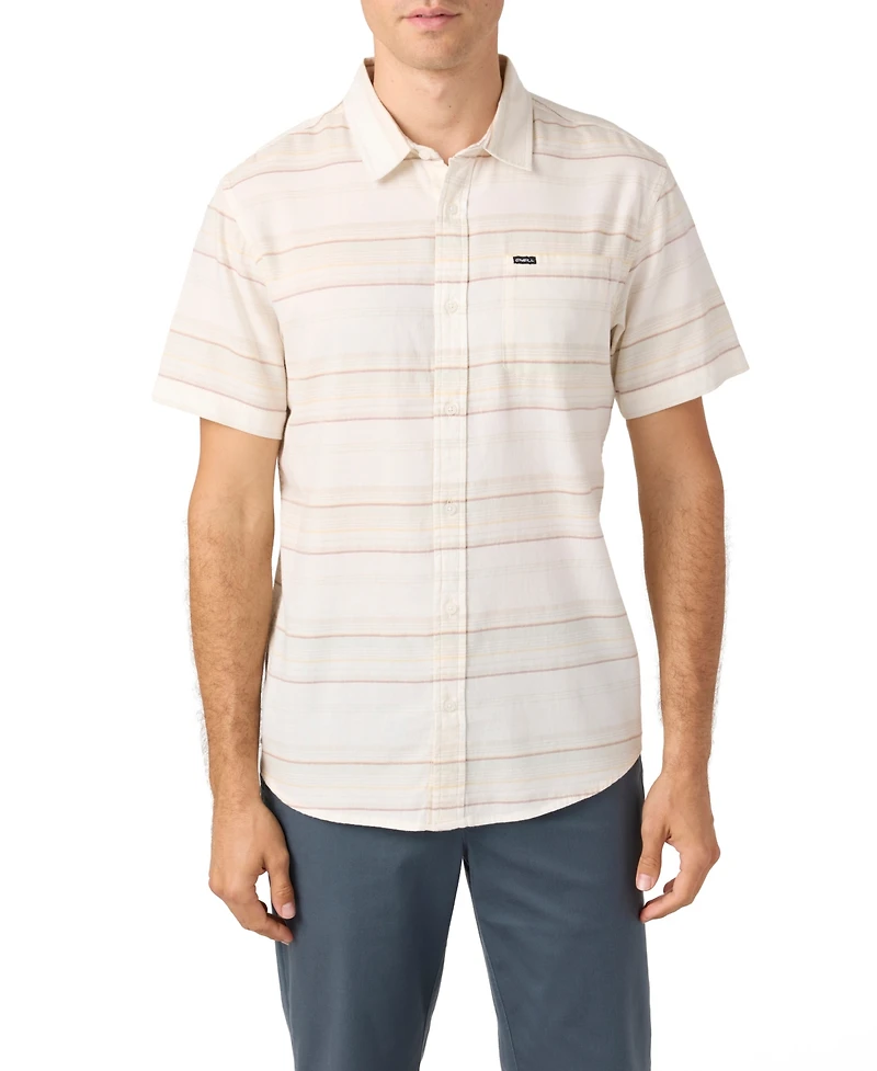 O'Neill Men's Seafaring Stripe Stretch Shirt