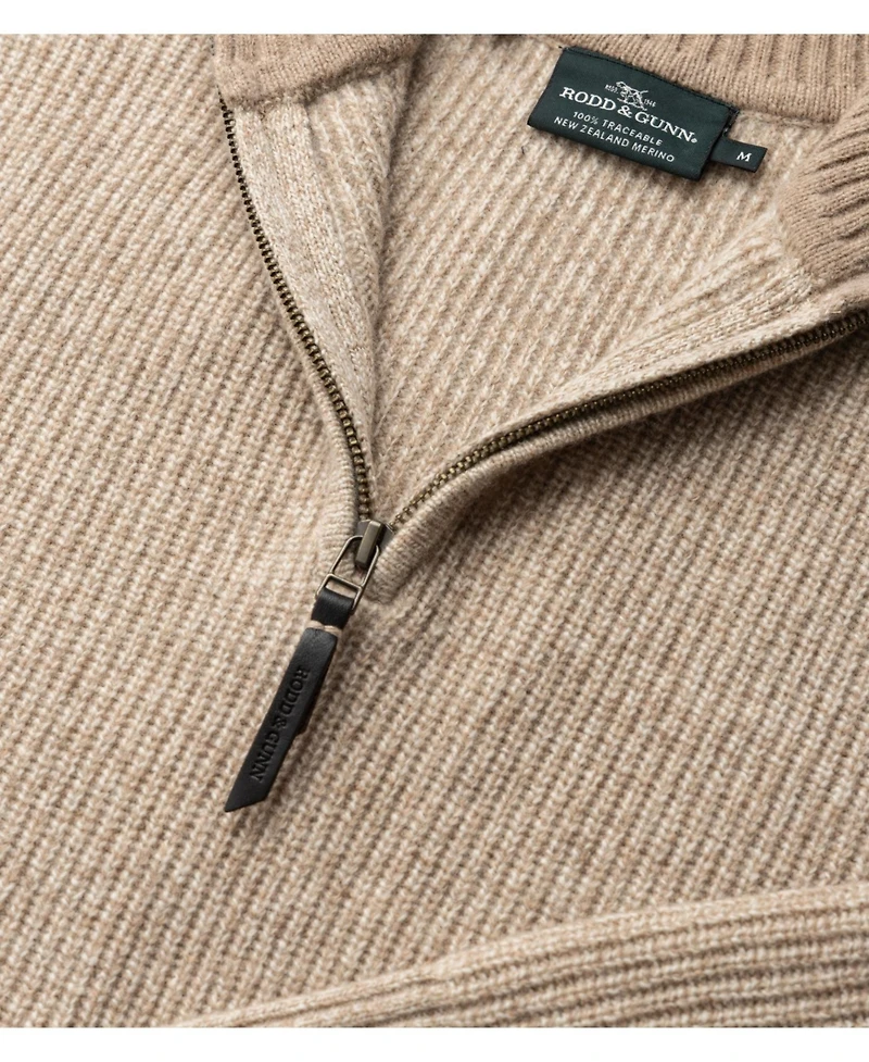 Rodd & Gunn Men's Robbies Road Quarter Zip Sweater