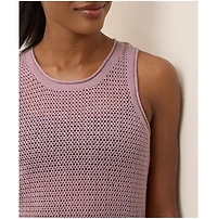 Pact Women's Beachside Linen Crochet Cover-Up