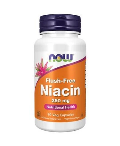 Now Foods Flush Free Niacin 250 Mg 90 Caps