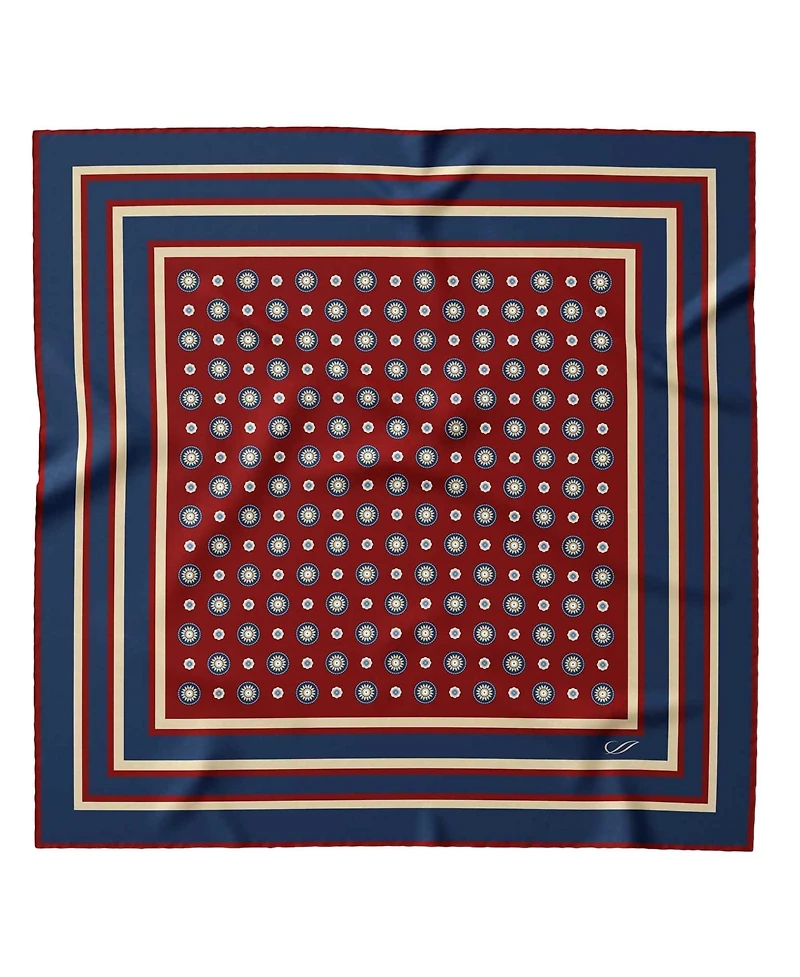 Elizabetta Men's Pantera - Silk Pocket Square for Men