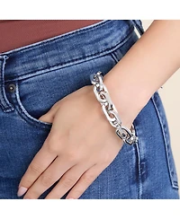 Jessica Simpson Metal Link Chain Bracelet